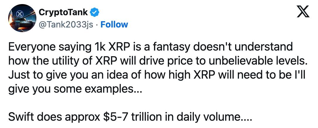 ✖️ XRP עד $1,000? תחזיות נועזות מעוררות דיון!