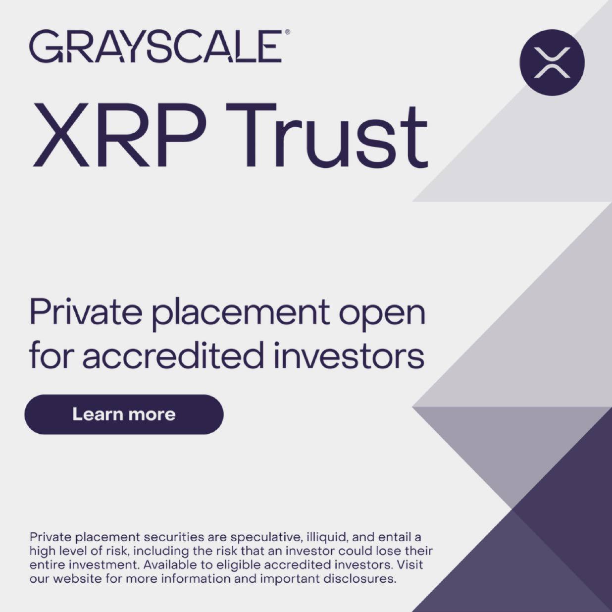 ✖️ גווני אפור משיק XRP Trust למשקיעים מוסמכים! 💼