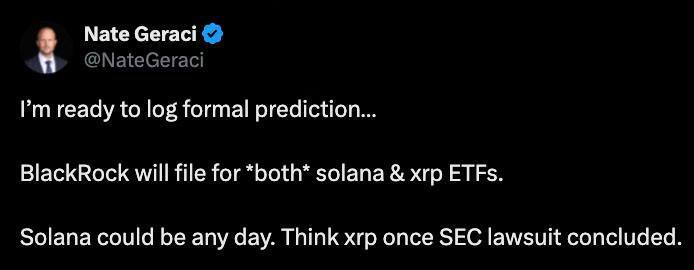 🆕  BlackRock יכול להגיש עבור Solana ו- Ripple ETFS?  🔥